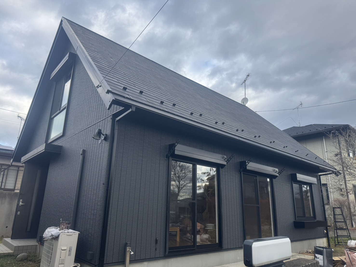 【リノベーション】泉崎村 I様邸 屋根、壁塗り替え工事